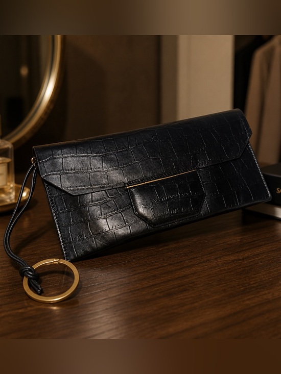 All Saints Handbags - All Saints Ursa Leather Wallet/Clutch